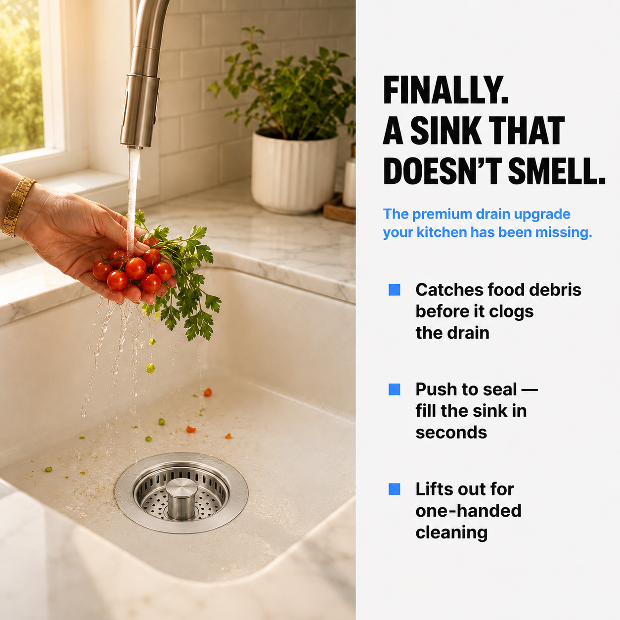 SinkSentry™ Strainer