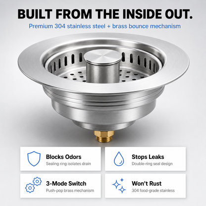 SinkSentry™ Strainer